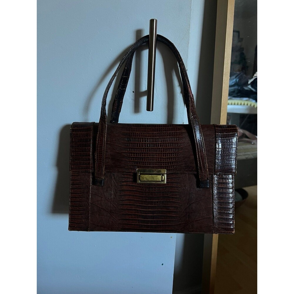 Brown hand purse